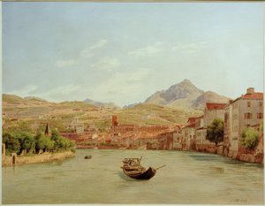 Trento from the Adige Bridge